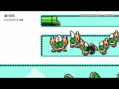 Stinky Sky Speedrun Surprise by YaBoyCam 🍄 Super Mario Maker 2 #amn