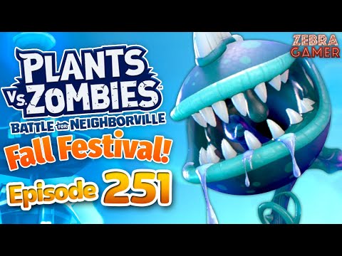 Bluer Chewer Chomper! Fall Festival! - Plants vs. Zombies Battle for Neighborville Part 251