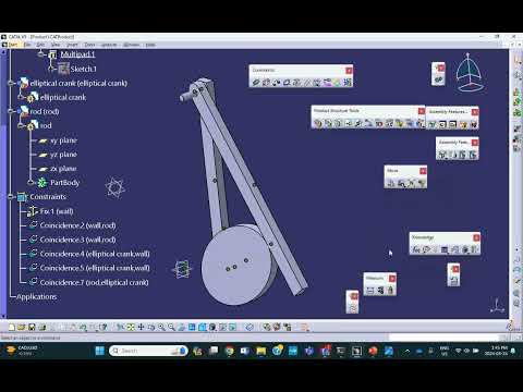 Catia v5 CAD Activity TSS9 W24