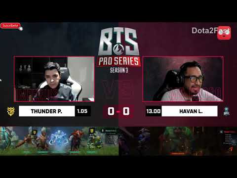 THUNDER PREDATOR vs HAVAN LIBERTY [GAME 1] COMEBACK!  BTS Pro Series 3: Americas 2020 DOTA 2