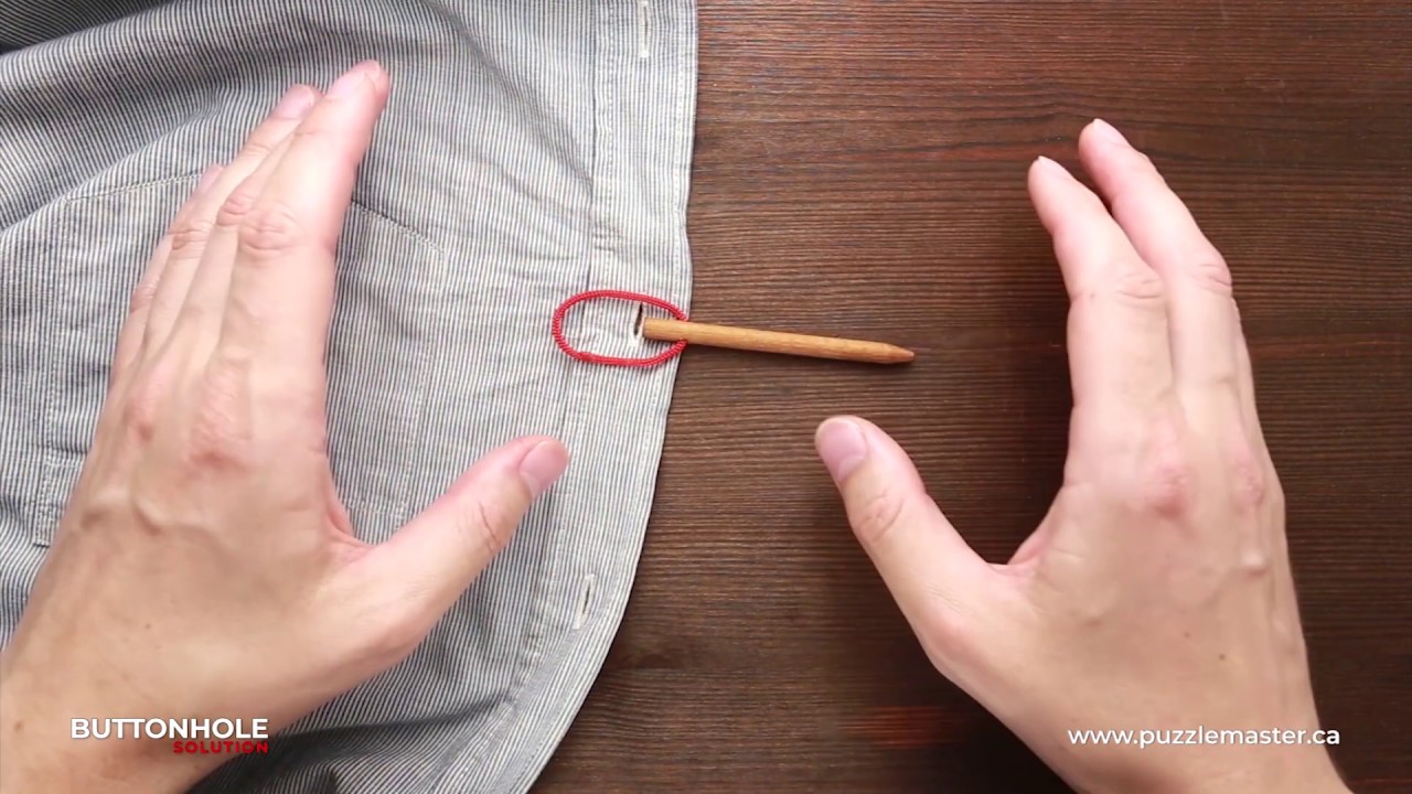 Buttonhole from Puzzle Master – Solution