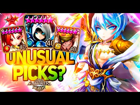 ANTI-META G1 TEAM with First Pick ARIEL - Summoners War