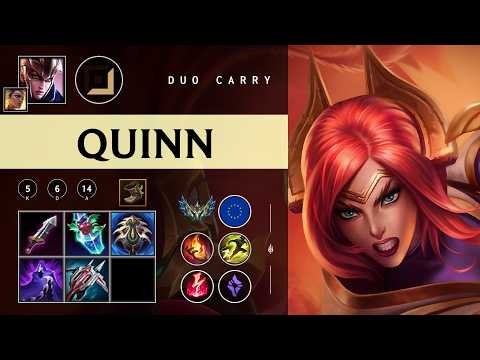 Quinn ADC vs Kai'Sa - EUW Challenger Patch 26.03