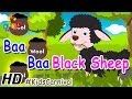 Baa Baa Black Sheep Children English Nursery Rhyme With Lyrics Subtitles And Action