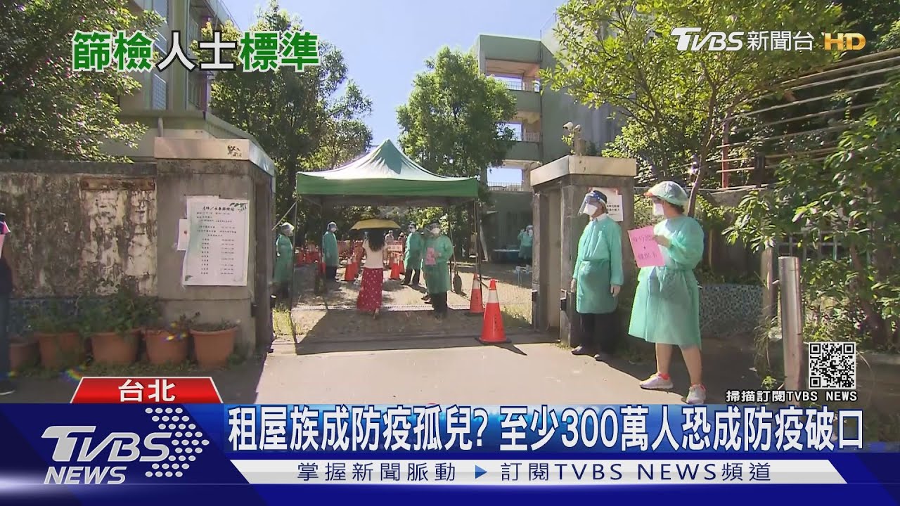 租屋族成防疫孤兒? 至少300萬人恐成防疫破口