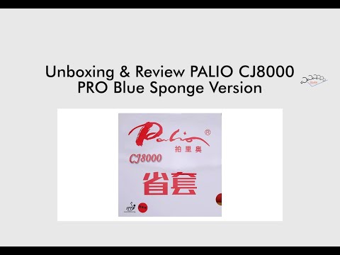 Unboxing e revisão PALIO CJ8000 PRO versão esponja azul