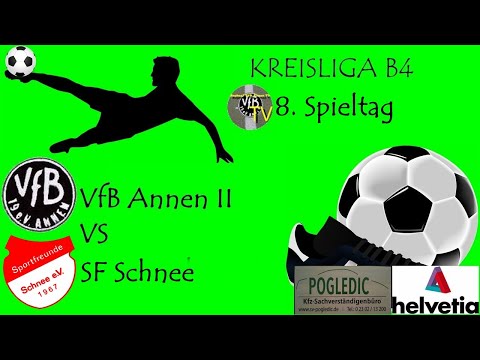 VfB Annen II – SF Schnee  (''Wo habt ihr denn den ausgegraben``)  ( Kreisliga B, Gr. 4, 8. Spieltag)