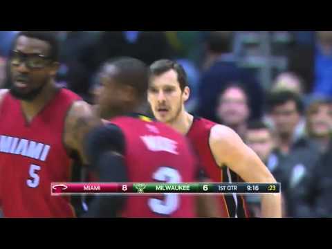 Goran Dragic vs Milwaukee Bucks 29.01.2016 (12Pts)