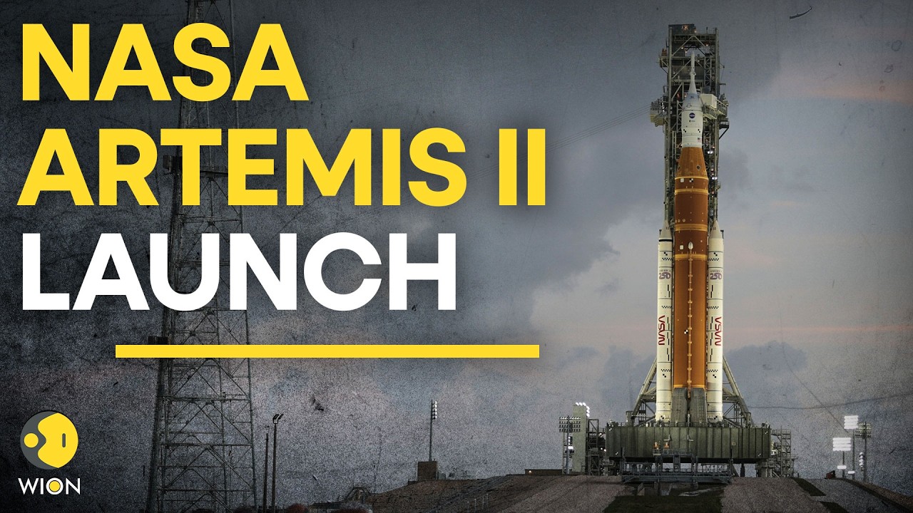 LIVE: NASA Artemis II Launch From Kennedy Space Center | First Crewed Moon Mission In Decades