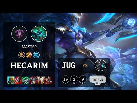 Hecarim Jungle vs Ekko - EUW Master Patch 11.17