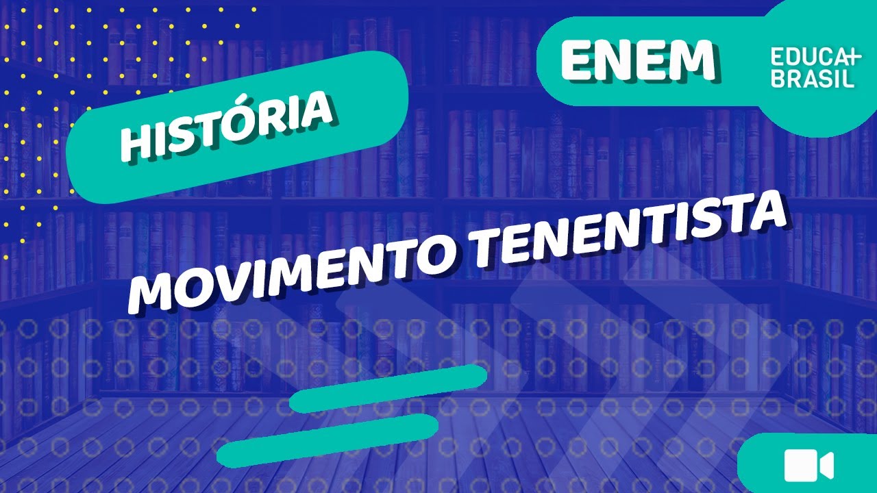 HISTÓRIA – Movimento Tenentista ENEM