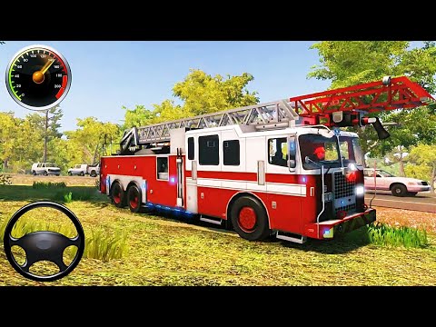 Fire Truck Driving Simulator 2020 🚒 Real Emergency Services Game - Android GamePlay