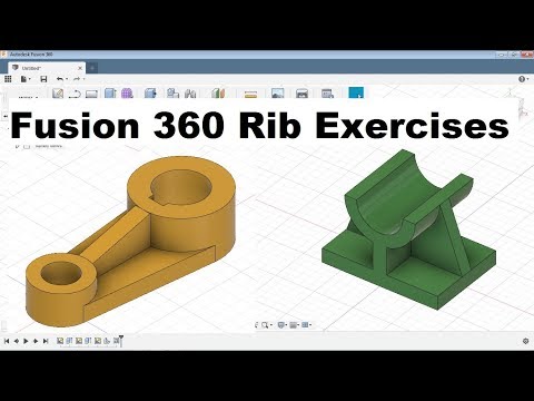 Fusion 360 Modeling Tutorial | Fusion 360 Practice Exercises for Beginners - 6