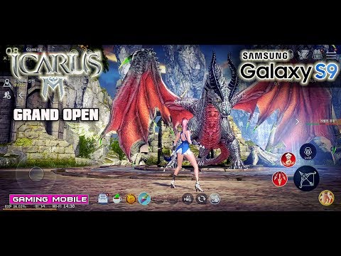 Icarus M (이카루스M) Grand Open Galaxy S9 Gaming Test (Exynos 9810)