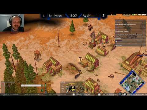 IamMagic vs Ayah - Age of Mythology: The Titans (Game 5)