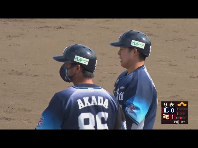 【ファーム】ライオンズ・中熊大智 ライトへ逆転のタイムリーヒットを放つ!! 2022年5月19日  東北楽天ゴールデンイーグルス 対 埼玉西武ライオンズ