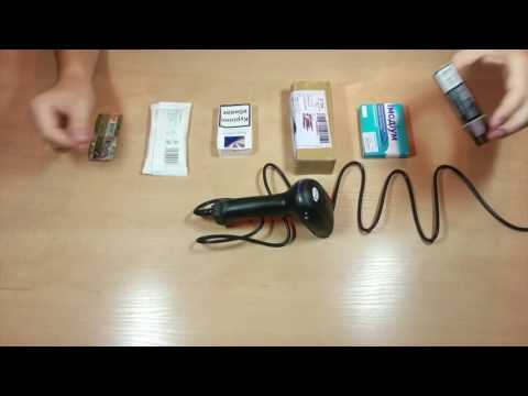 Обзор JEPOD JP-A1 - проводной сканер штрих-кода.