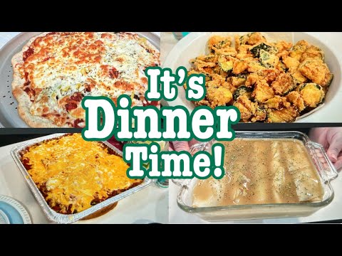 WHAT'S FOR DINNER | EASY REAL LIFE MEALS | CHILI MAC CASSEROLE | DUTCH OVEN SAUSAGE, ONIONS, PEPPERS