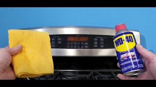 Can You Use WD40 to Clean Your Stainless Steel Appliances?