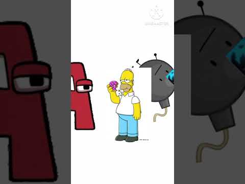 My Hero Academia, BFDI, Om Nom, Red Ball 4, Alphabet Lore And The Simpsons