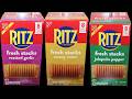 Ritz Crackers Roasted Garlic Savory Onion Jalapeño Pepper Review