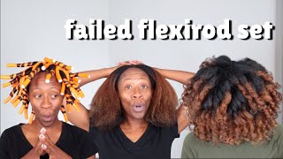 Failed Flexi Rodset | I didn't take my own advice |Heyknottygirl