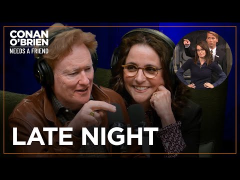 Julia Louis-Dreyfus & Conan Remember Their Favorite “Late Night” Bit  | Conan O'Brien Needs A Friend