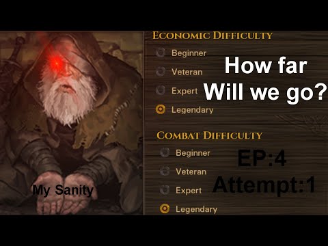 Battle Brothers Legends Beggar Start! EP4 Run 1 - Legendary/Legendary: Low bar cash + first unique!