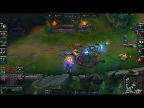 Xayah   Taunts the bot lane duo