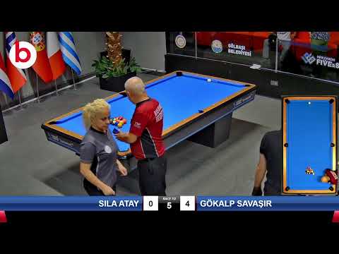 SILA ATAY & GÖKALP SAVAŞIR Bilardo Maçı - 