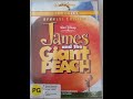Opening And Closing To James And The Giant Peach Walt Disney Home Entertainment DVD AUST 2003