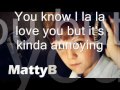 Hey Baby- MattyB Lyrics 
