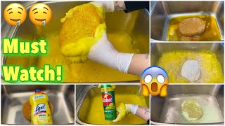 Asmr Paste Lysol 💛 Lemon Comet 🍋 Super Yellow Soapy Play + RINSE Included* Super Satisfying 🍋💛