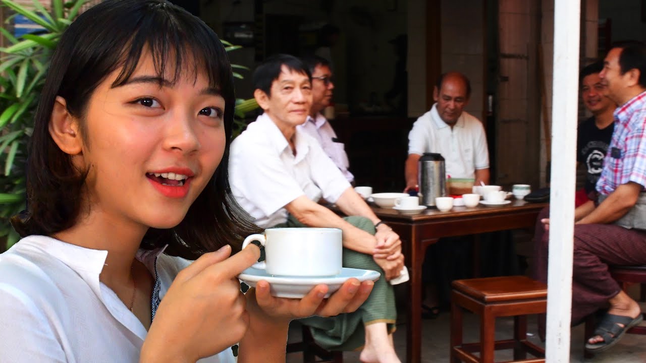 Burmese Tea House Culture