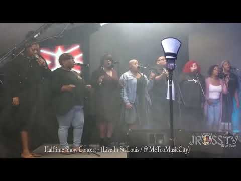 James Ross @ Raytina Robinson - "Halftime Concert Jam" - www.Jross-tv.com (St. Louis) MetooMusicCity