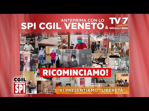 TV7 Con Voi Speciale Sera del 11/05/21 (2 di 7) - La rivista dello SPI, Liberetà