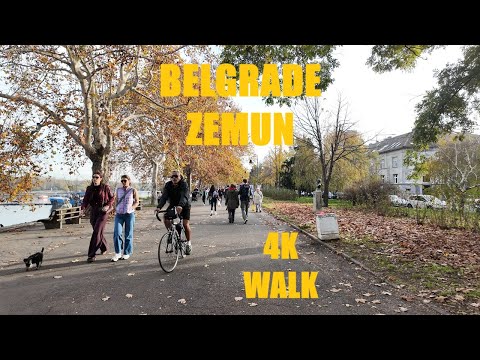 Belgrade, Serbia 4K City Walk | Zemun Area