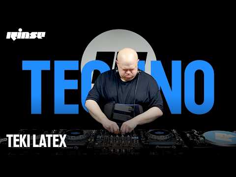 Teki Latex WE ARE SO BACK (Techno DJ Set) | Rinse France