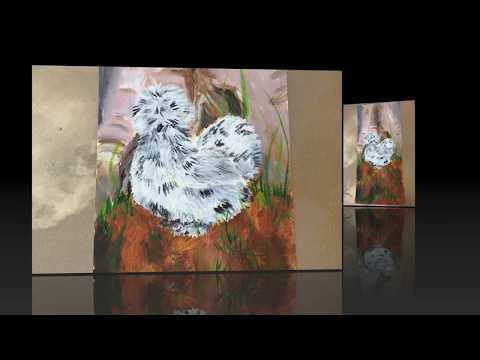 Chook Chip - Acrylic timelapse by Jessica Tai 11yrs