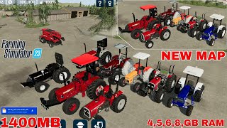 FS 23 New Map Mod Apk 😜 || FS 23 Indian Tractor Mod Apk Download | FS 23 Pakistani Tractor