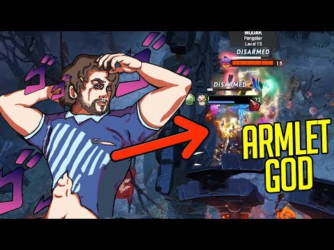 Armlet God Gorgc with Miracle Build - Winstreak Going Up