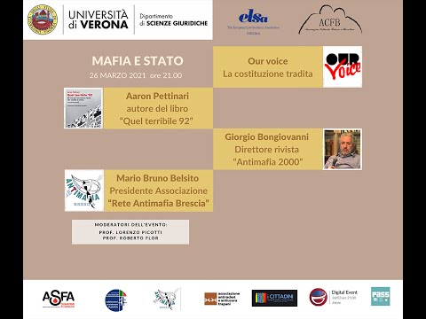 MAFIA E STATO - MAFIA IN NOVE ATTI