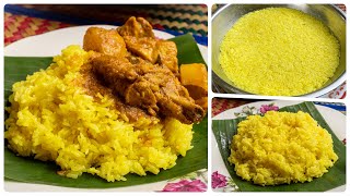 Download lagu Cara Mak Che Nom Buat Pulut Kuning, lembut dan berkilat. mp3