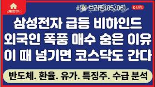 주식 시황. 코스피 급등, 코스닥 하락, 따로 가는 이유. 삼성전자, SK하이닉스 급등 비하인드. 외국인 폭풍 매수 숨은 이유. 코스닥도 이 때 넘기면 간다. 특징주, 수급 분석