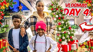 VLOGMAS DAY 4 | FINALLY GOT OUR CHRISTMAS TREE ‼️
