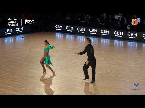 Alexey Korobchenko - Liana Odikadze, ISR | 4th Round Jive | 2025 WDSF European Latin Calvià, ESP