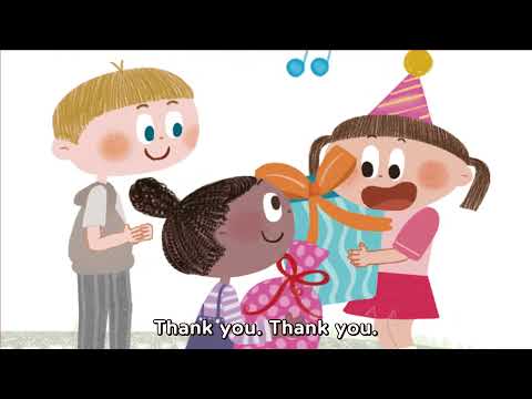 Let's Smile Starter Unit 4 Song - Thank You