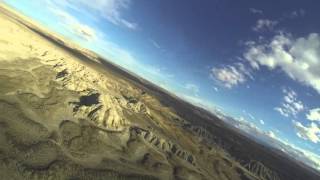 Aerial video, Mountain View, Wyoming, 18 Oct 2015