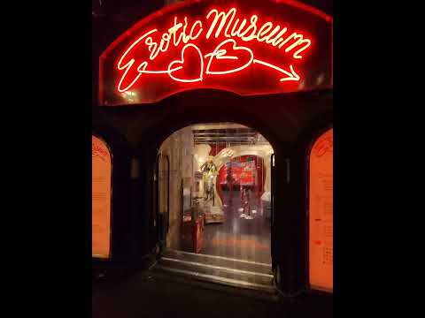 walking in red light district Amsterdam