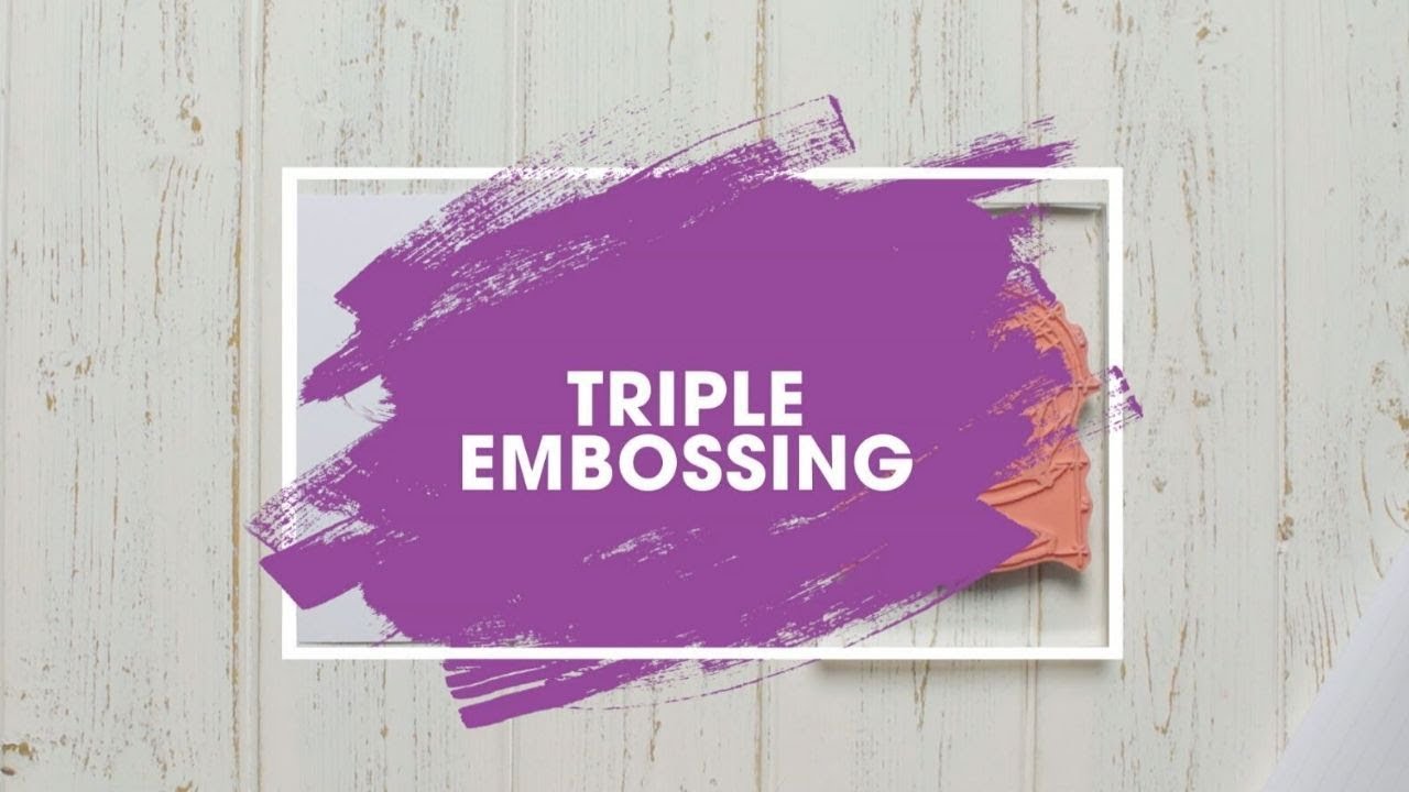 Triple Heat Embossing Tutorial | Stamping Tips & Techniques | Create and Craft